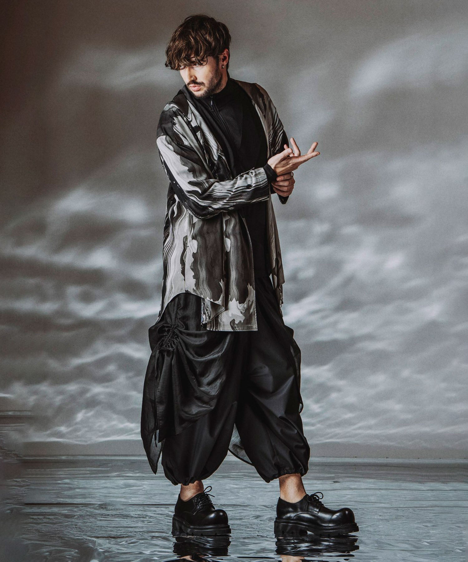 PATTERN1 Model:H182cm