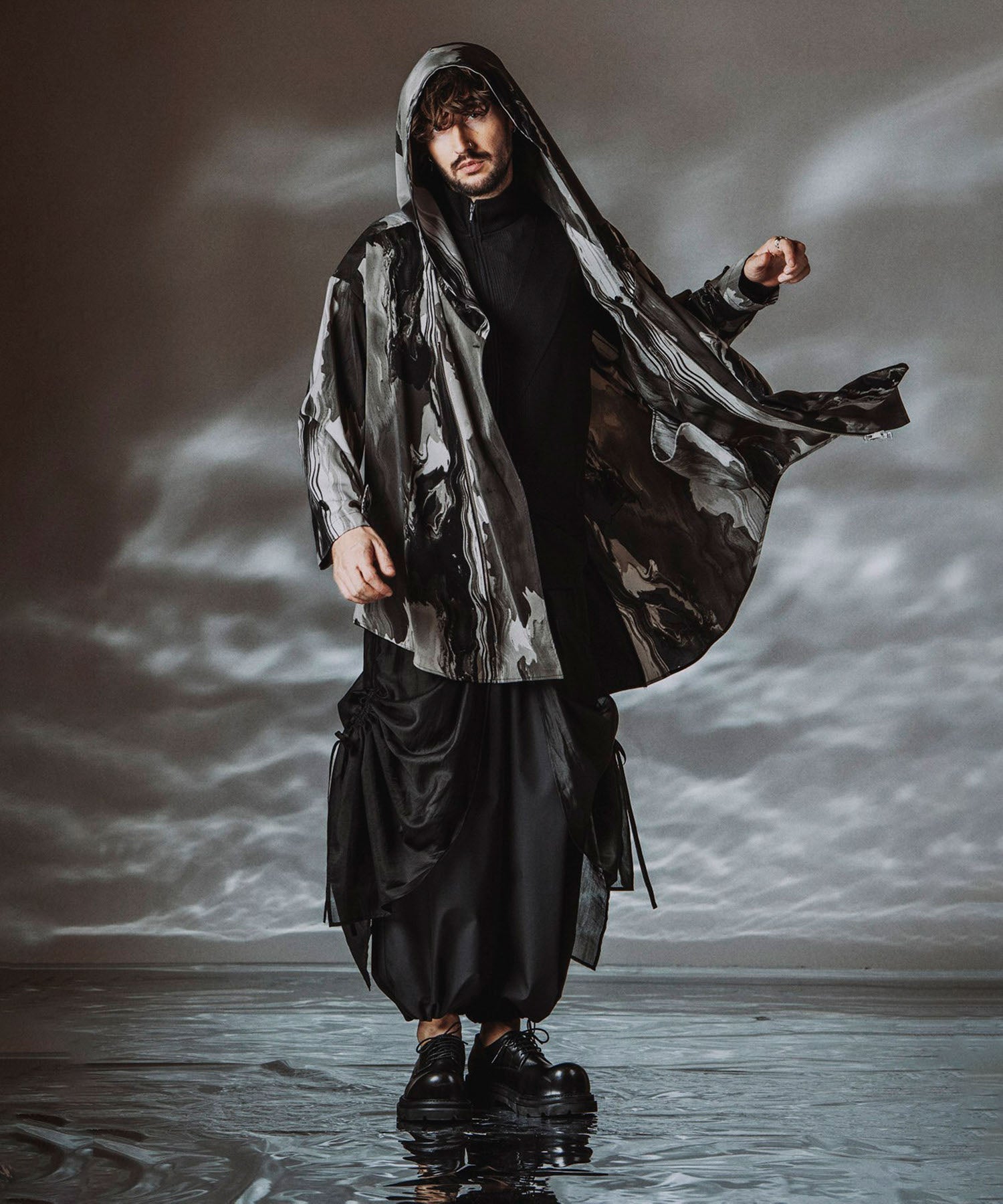 PATTERN1 Model:H182cm