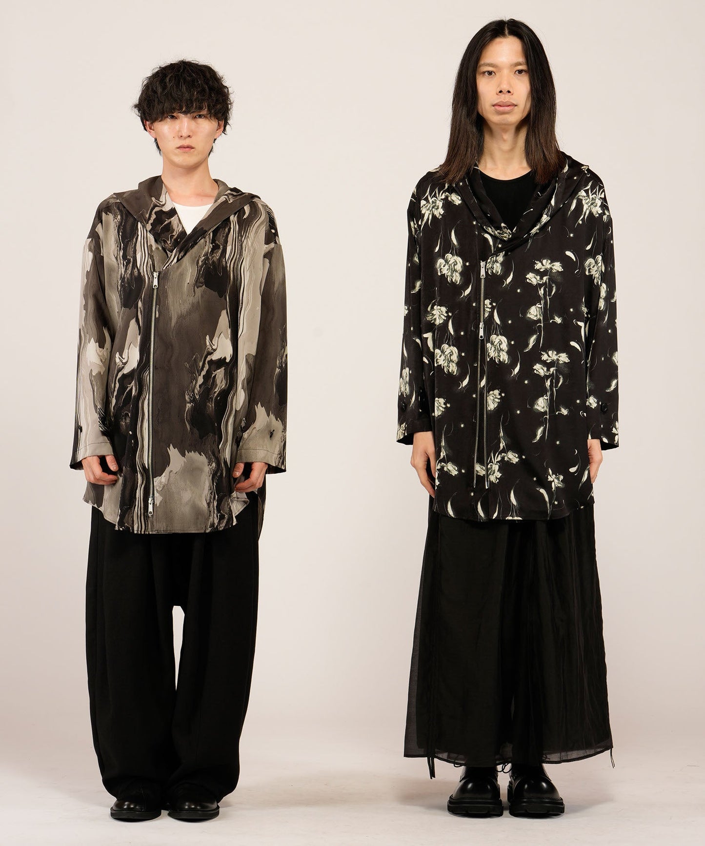 PATTERN1 Model:H169cm / FLOWER Model:H180cm