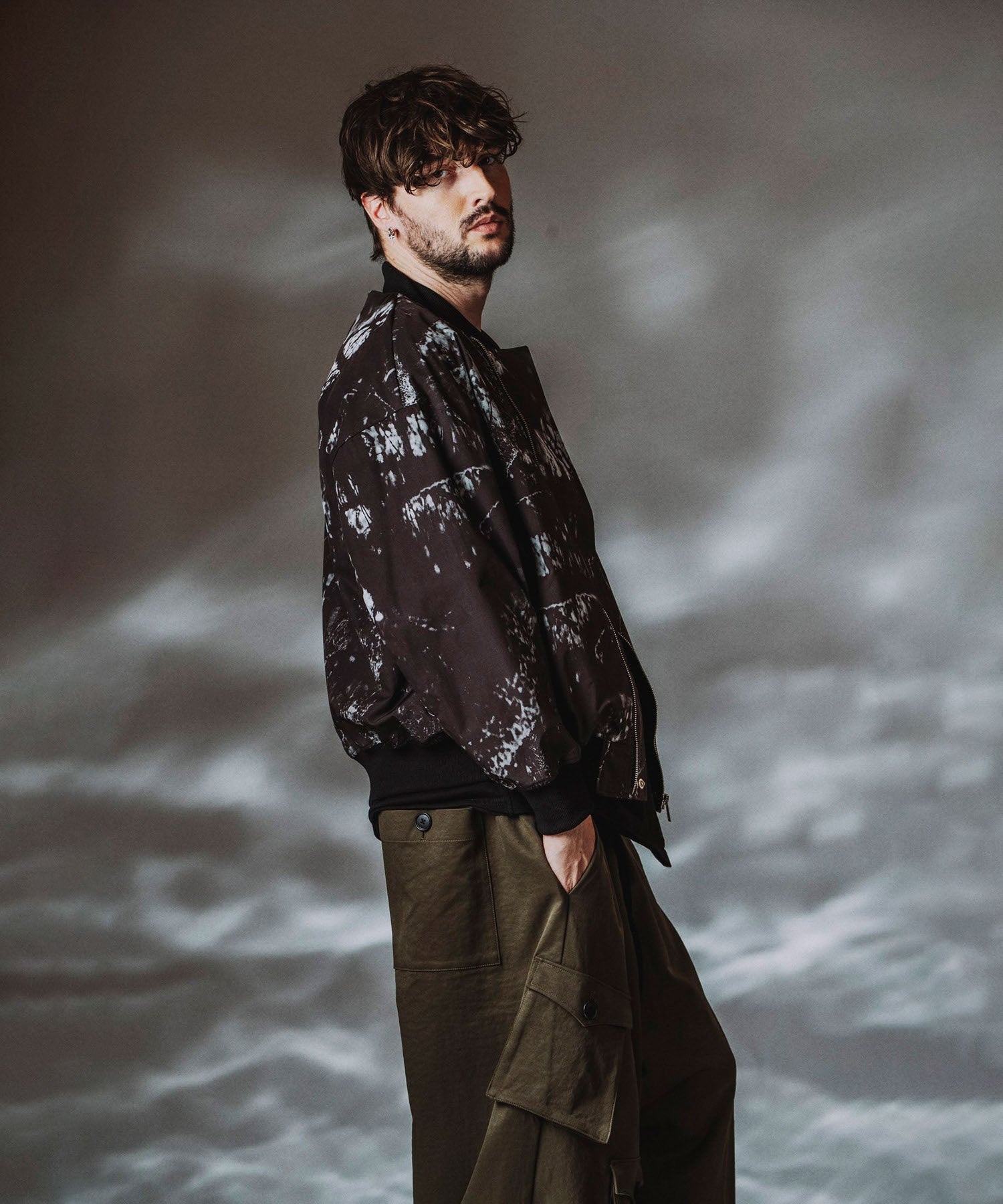 PATTERN1 Model:H182cm