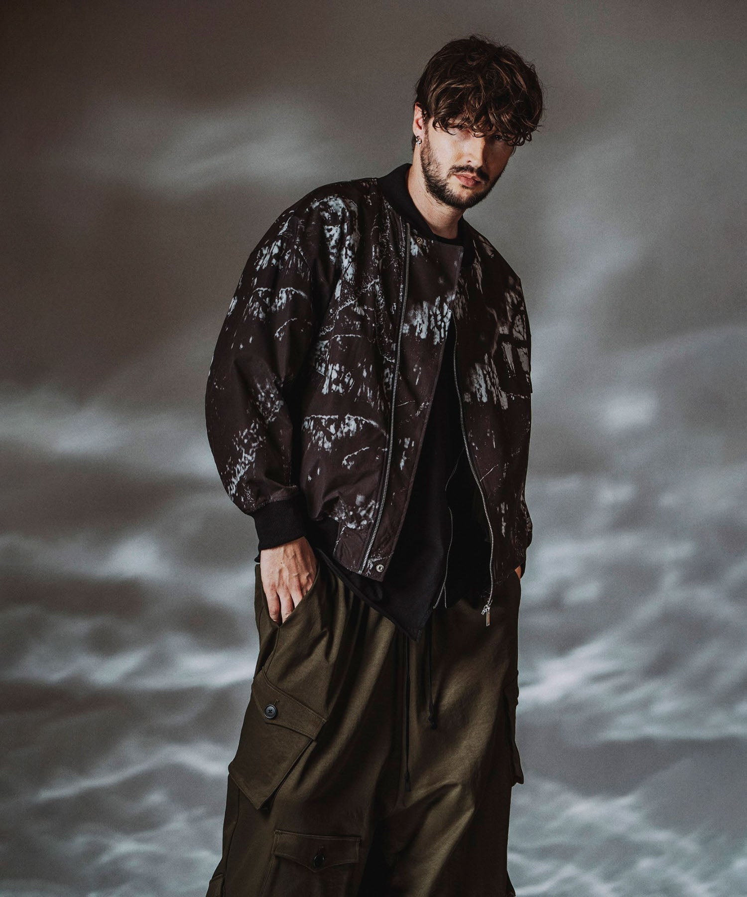 PATTERN1 Model:H182cm