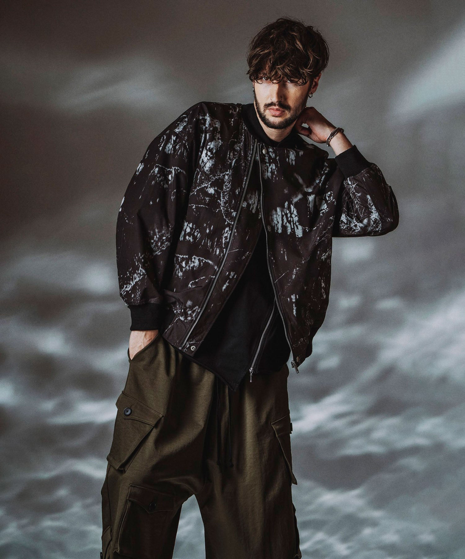 PATTERN1 Model:H182cm