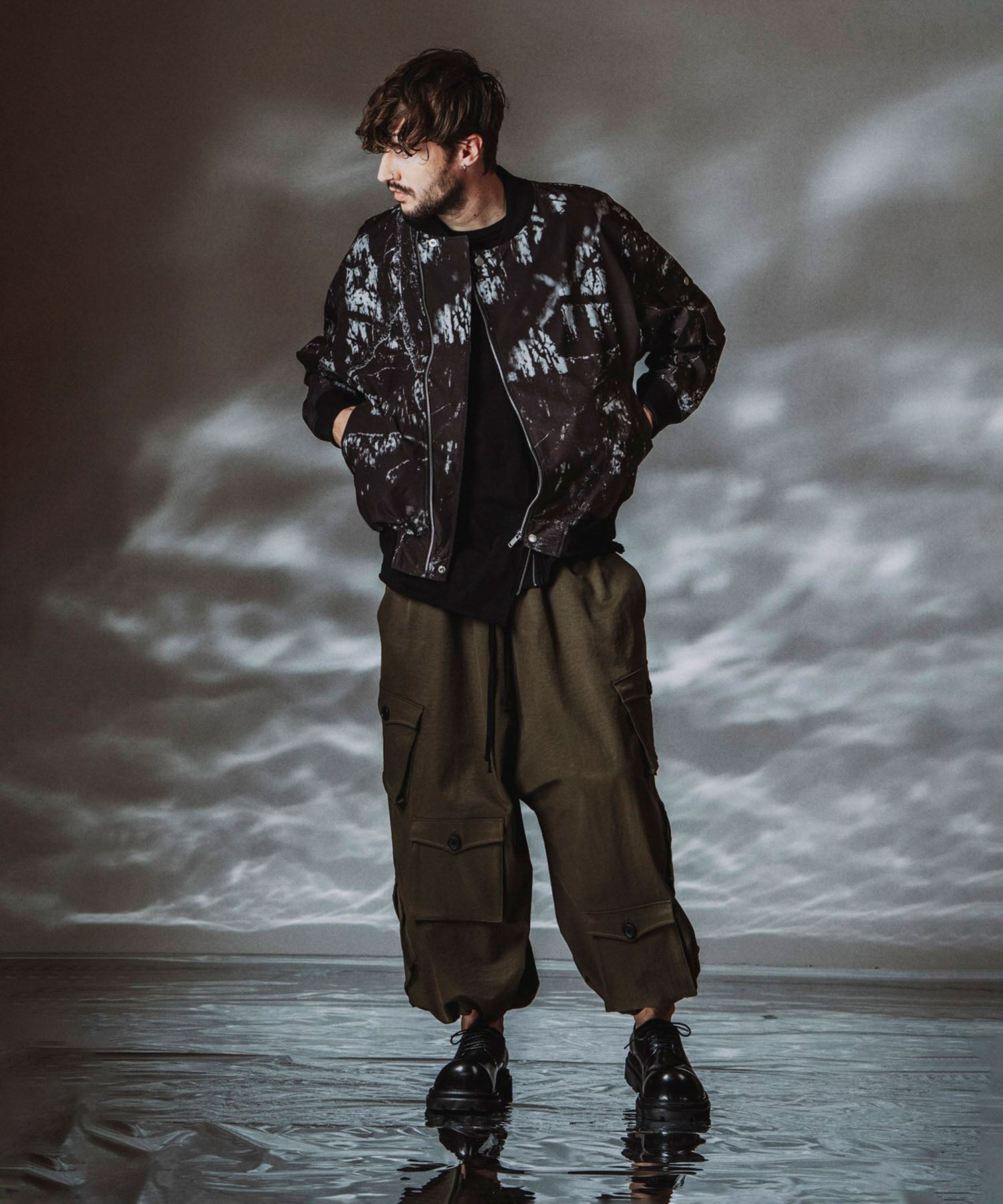 PATTERN1 Model:H182cm