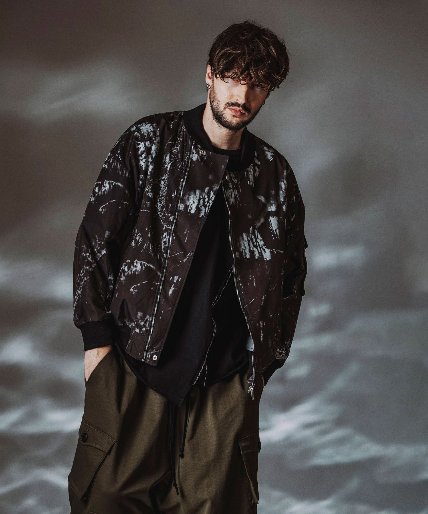 ライダースBIG-MA-1-BLZ