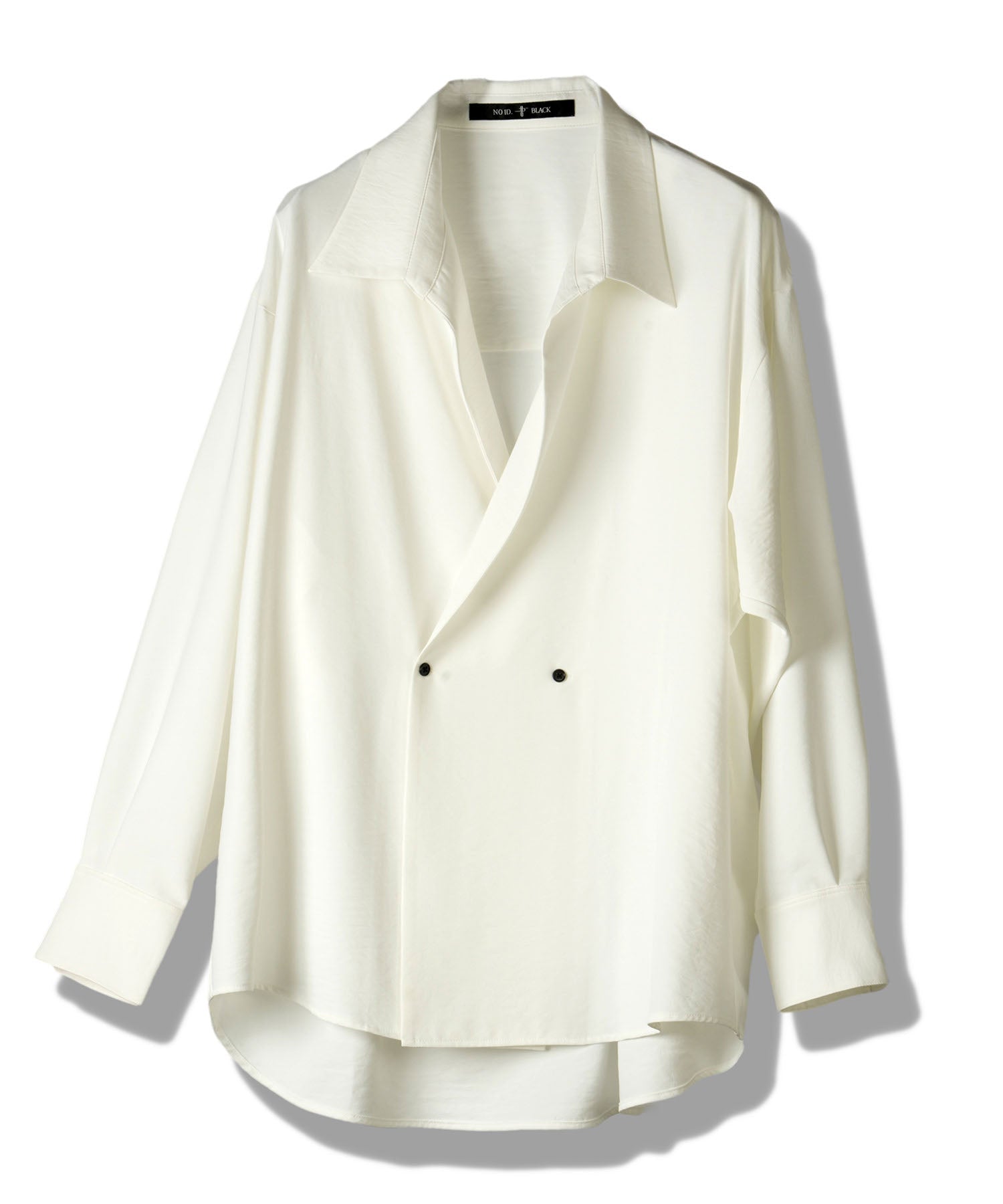 ダブルブレストドレープオーバーSH