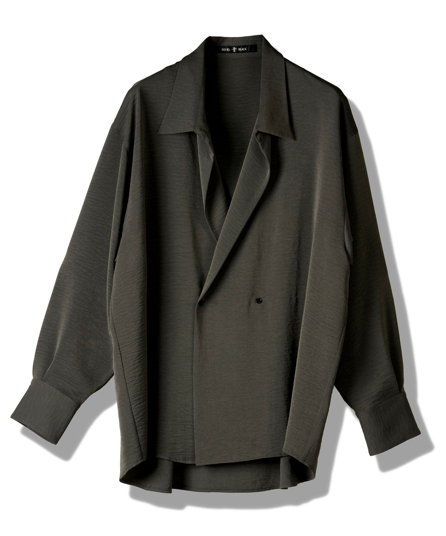 ダブルブレストドレープオーバーSH