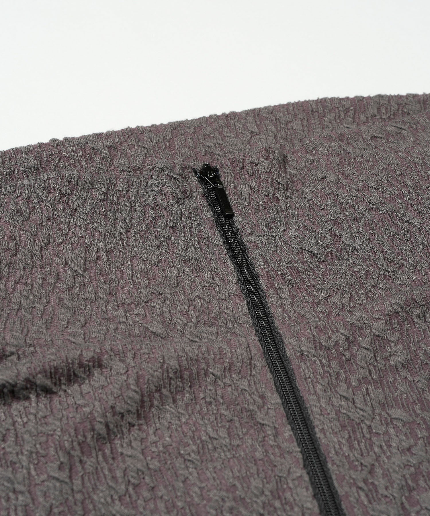 ドローストリングスハイカラーポンチョ