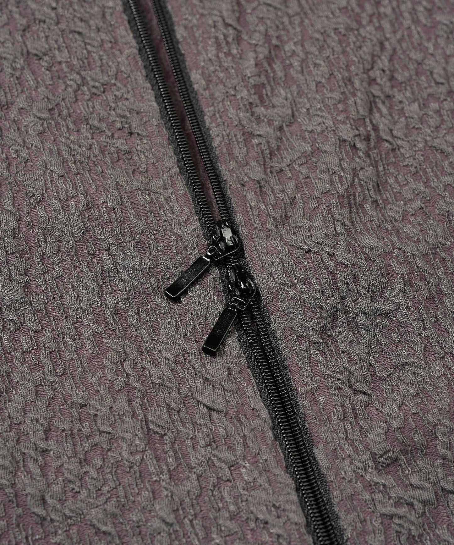 ドローストリングスハイカラーポンチョ