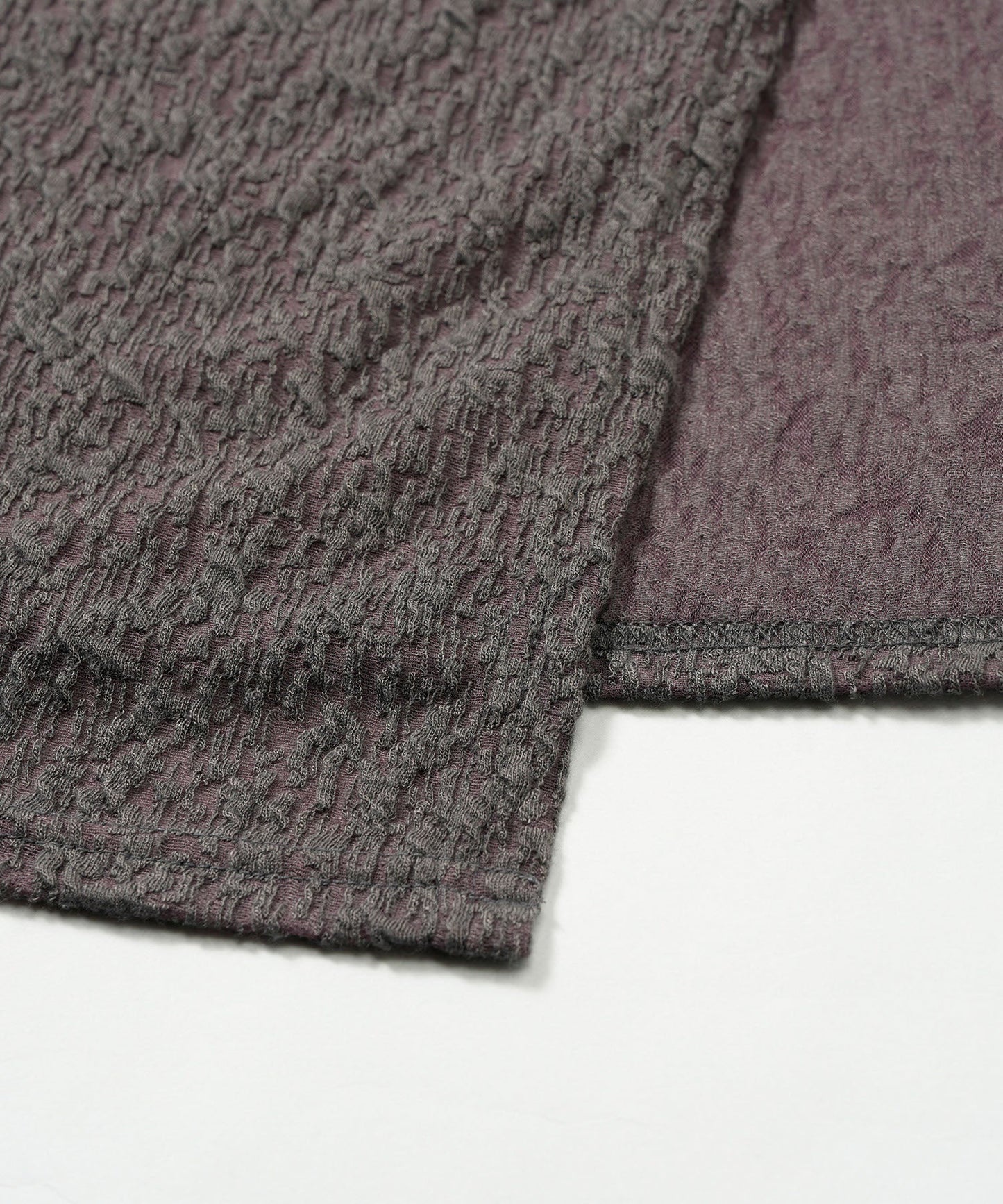 ドローストリングスハイカラーポンチョ