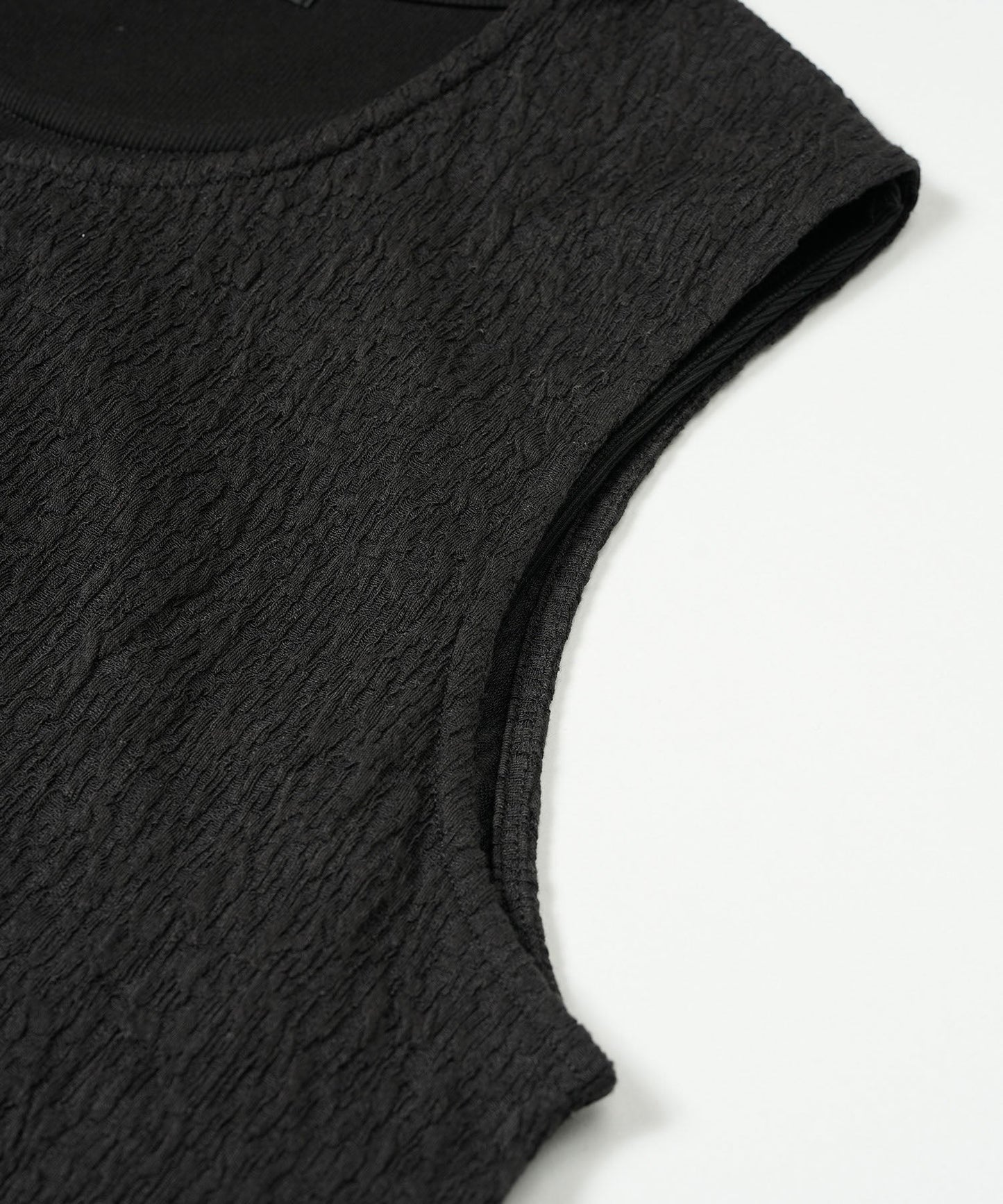 シアーレイヤードスリーブレスPO