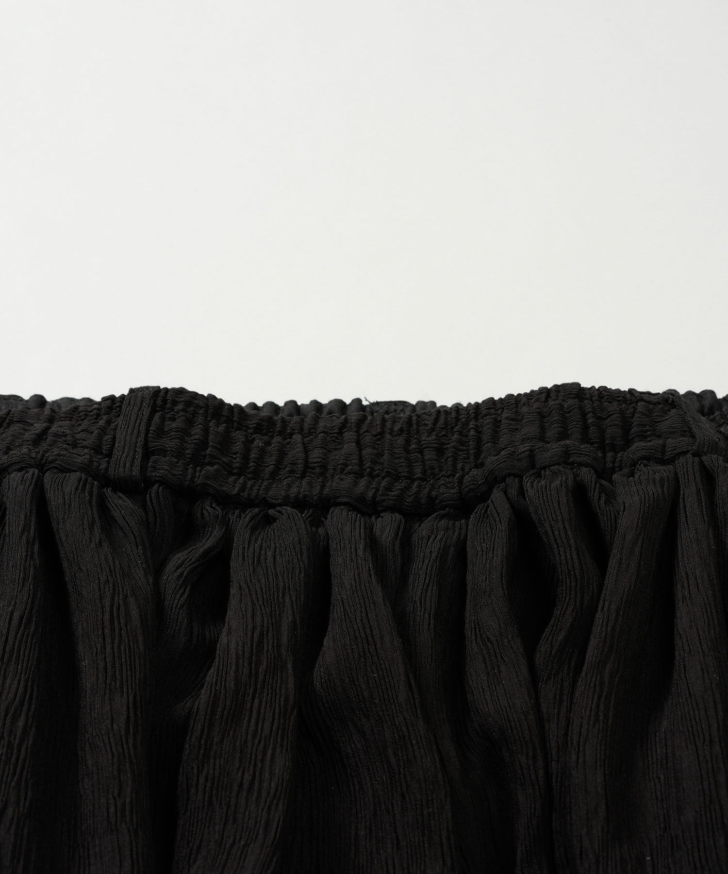 ドローストリングスサルエルトラウザーズ