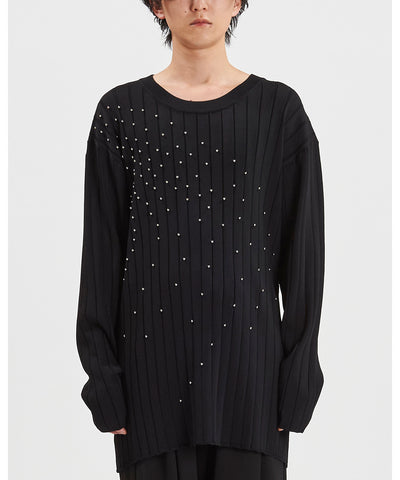 スタッズニットPO