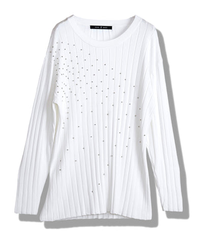 スタッズニットPO