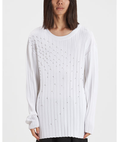 スタッズニットPO