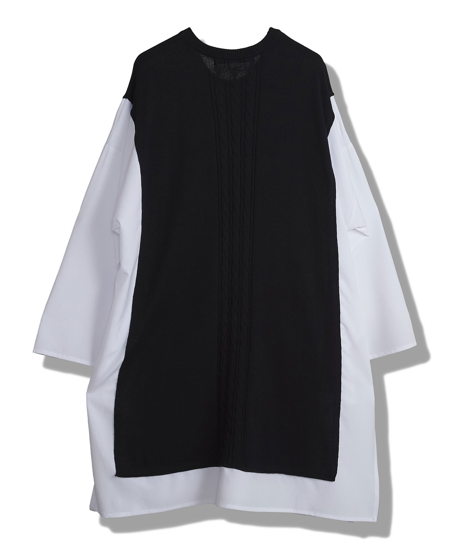 ドッキングニットロングプルオーバー