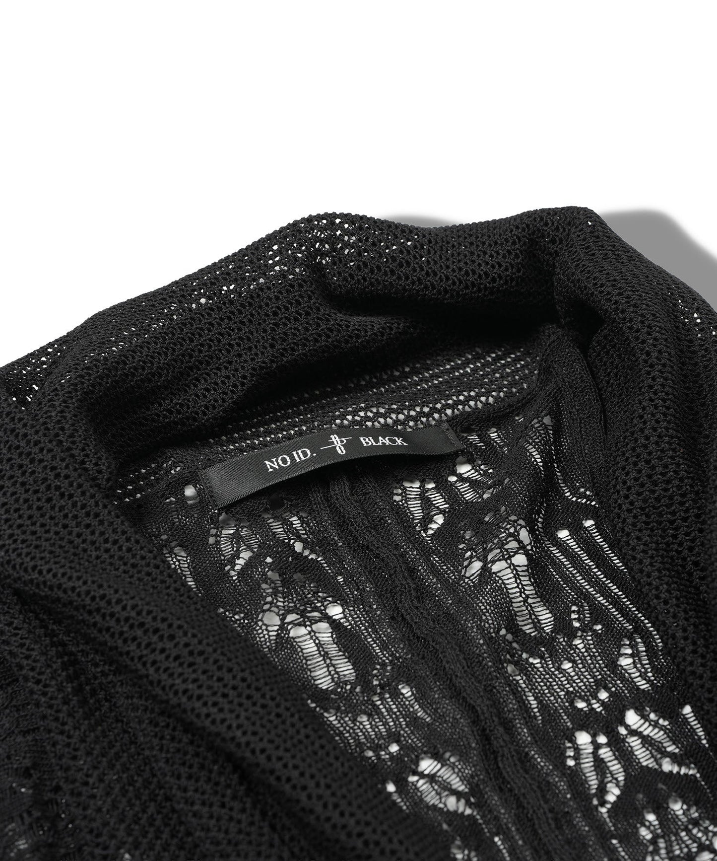 2wayオープンワークニットガウン