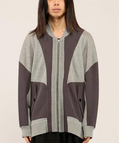 チェンジングシアーニットMA-1 BLZ