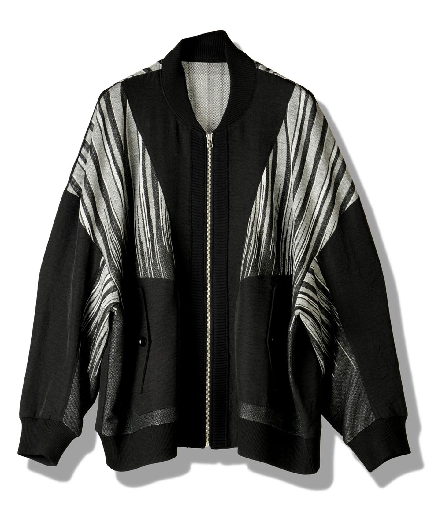 チェンジングシアーニットMA-1 BLZ