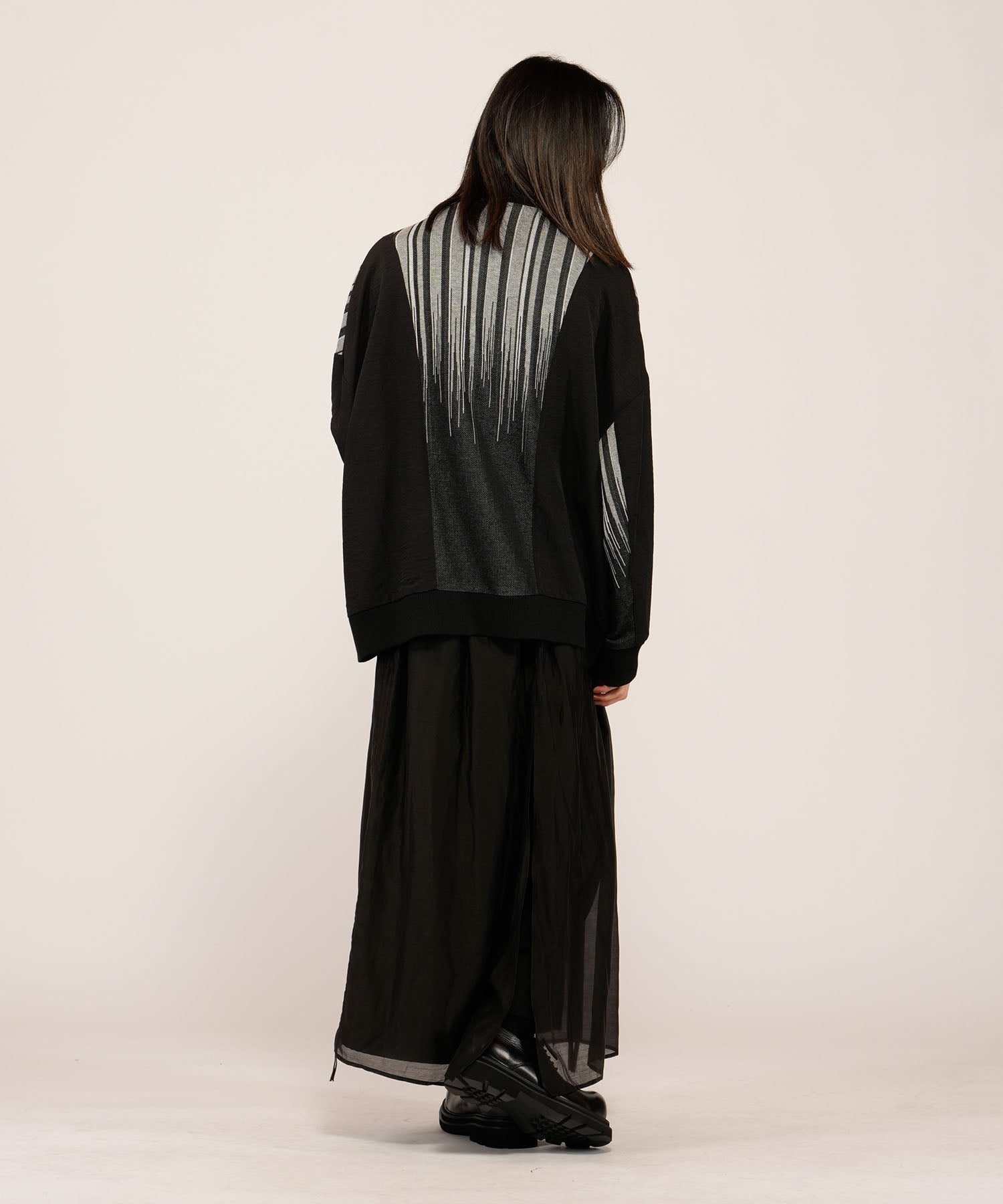 ストライプ Model:H180cm