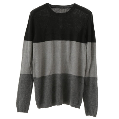 CL knit bicolor pattern C/N-PO