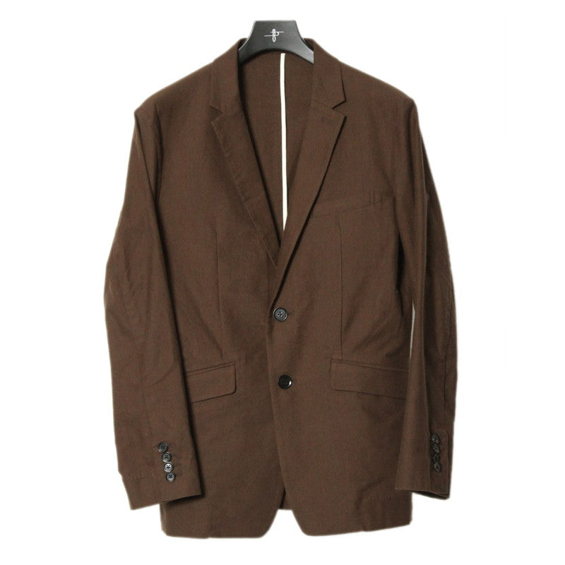 C suede notch lapel 2B-JKT