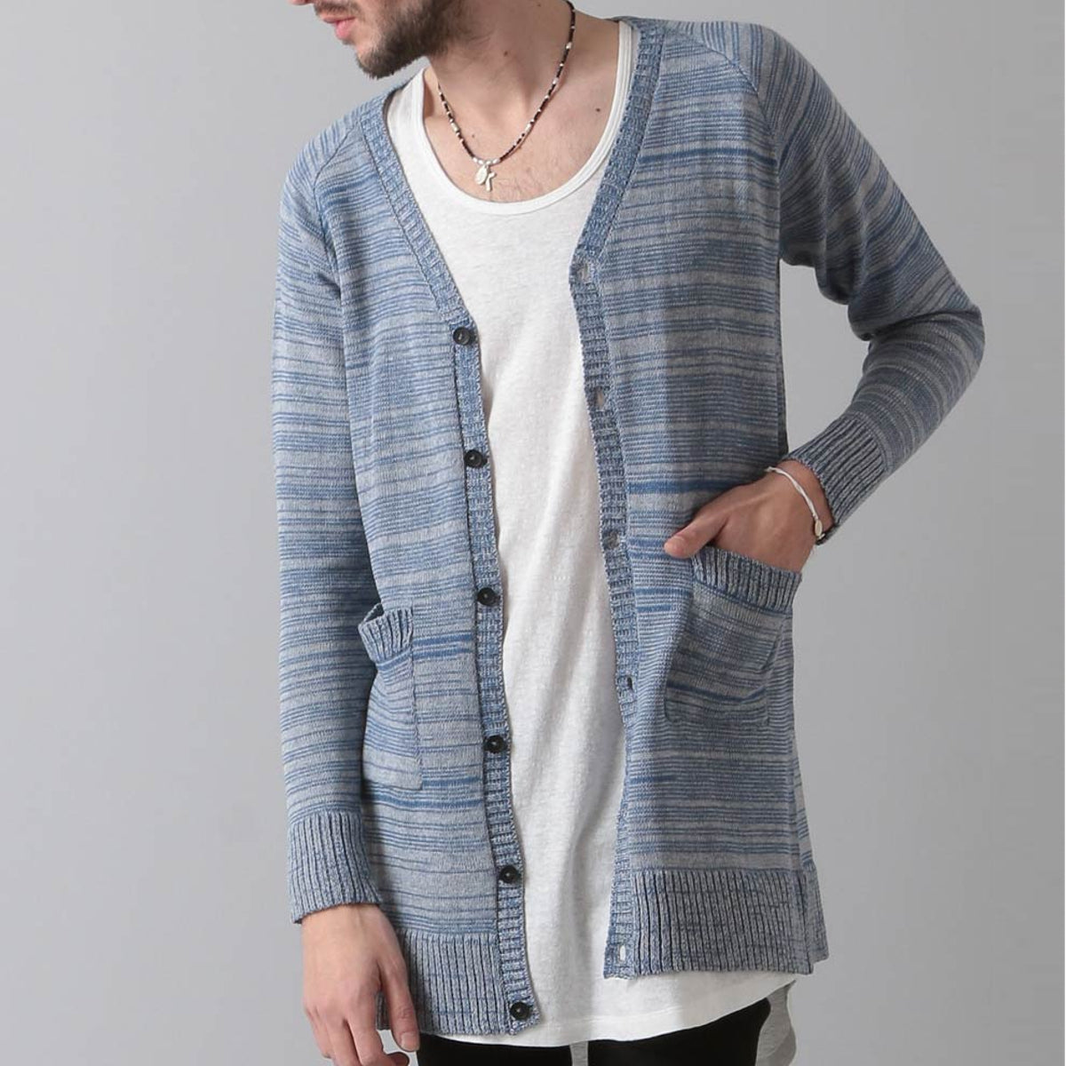 Cニットカーディガン