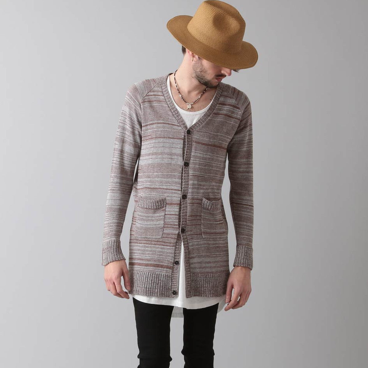 Cニットカーディガン