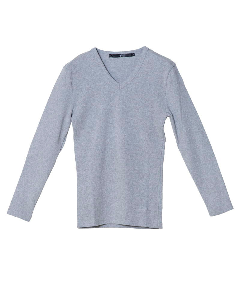 16フライス9分袖VN-T