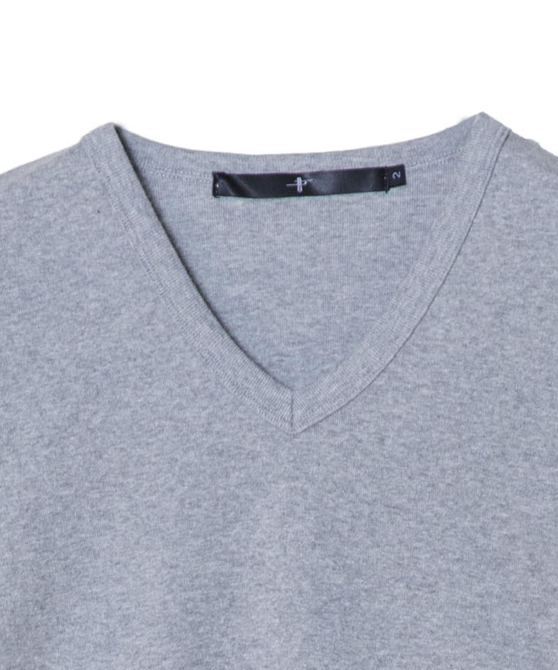 16フライス9分袖VN-T