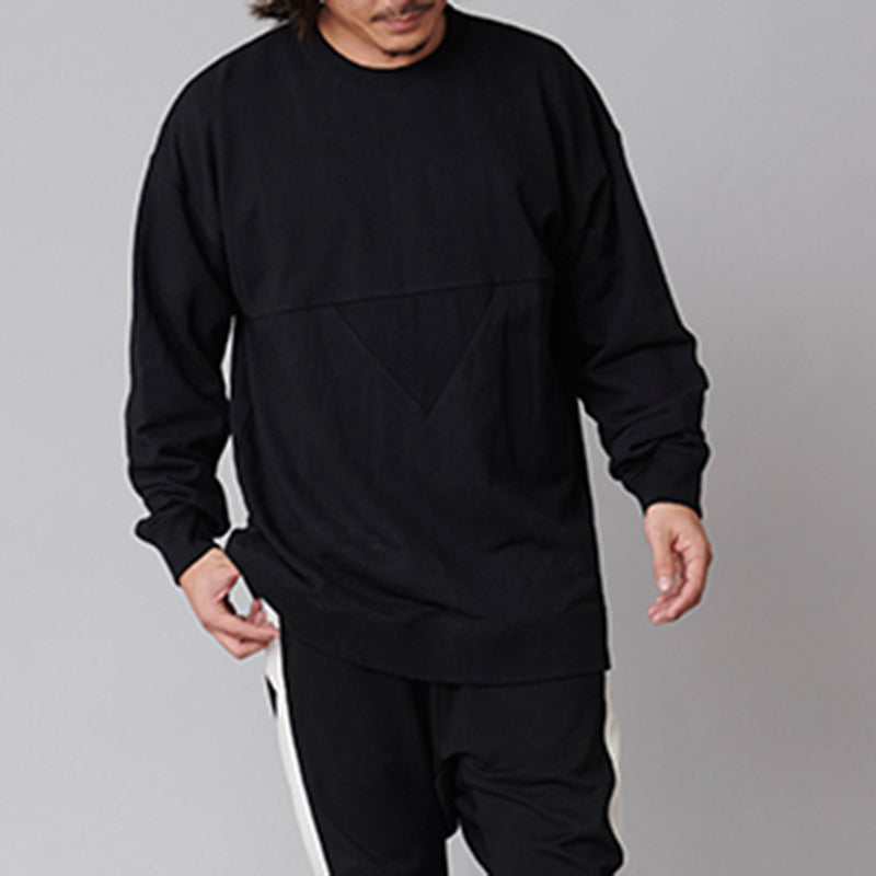 C裏毛切替プルオーバー