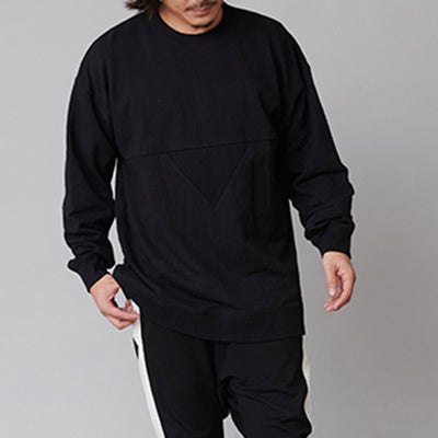 C裏毛切替プルオーバー