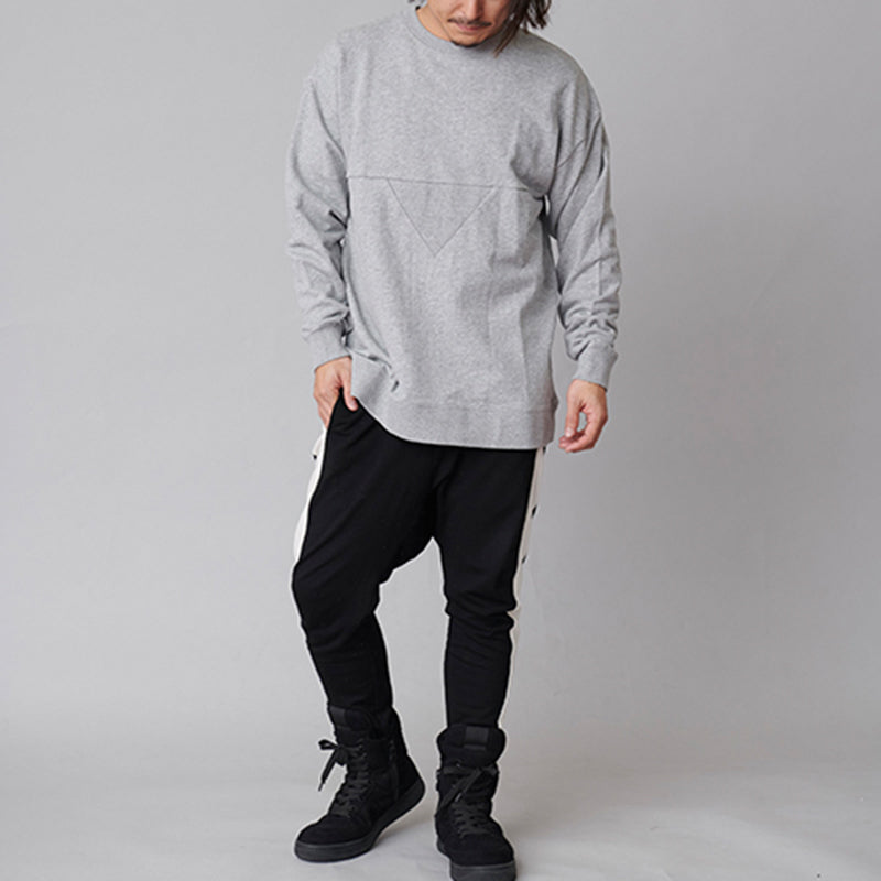 C裏毛切替プルオーバー