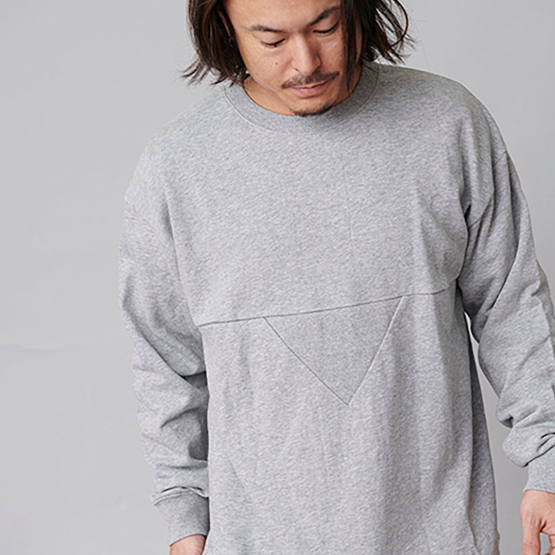 C裏毛切替プルオーバー