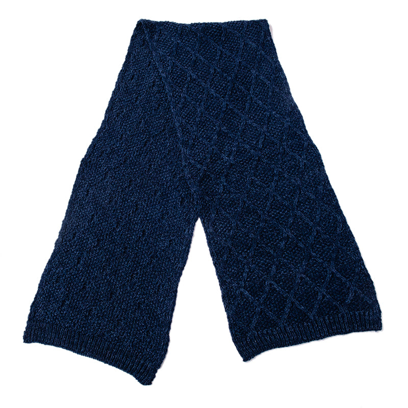 模様編ストール