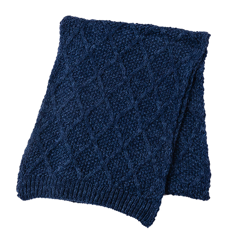 模様編ストール