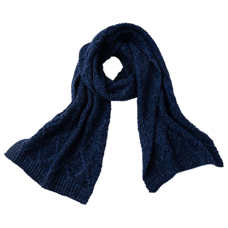 模様編ストール