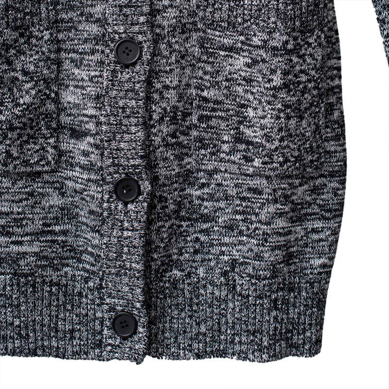 CニットフーデッドロングJKT