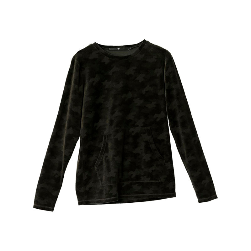 カモフラベロアジャージーC/N-PO