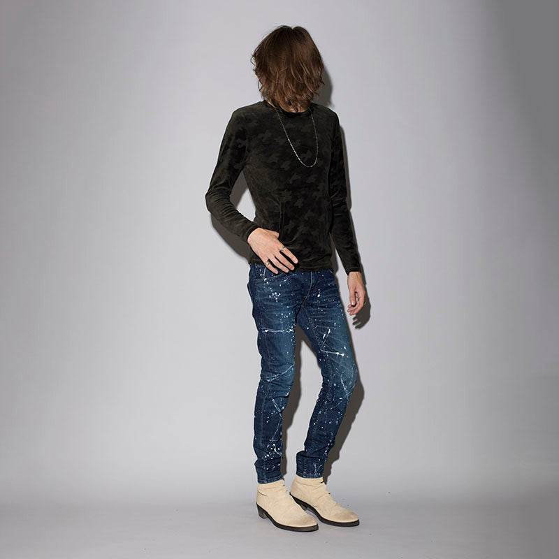 カモフラベロアジャージーC/N-PO