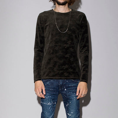 カモフラベロアジャージーC/N-PO