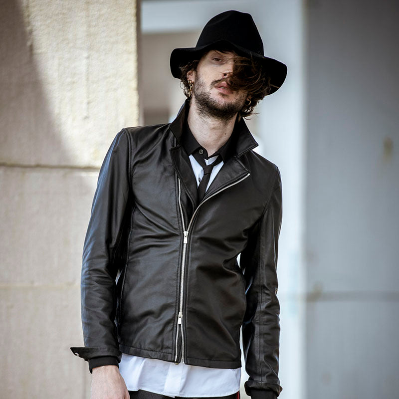 シープレザーWライダースJKT