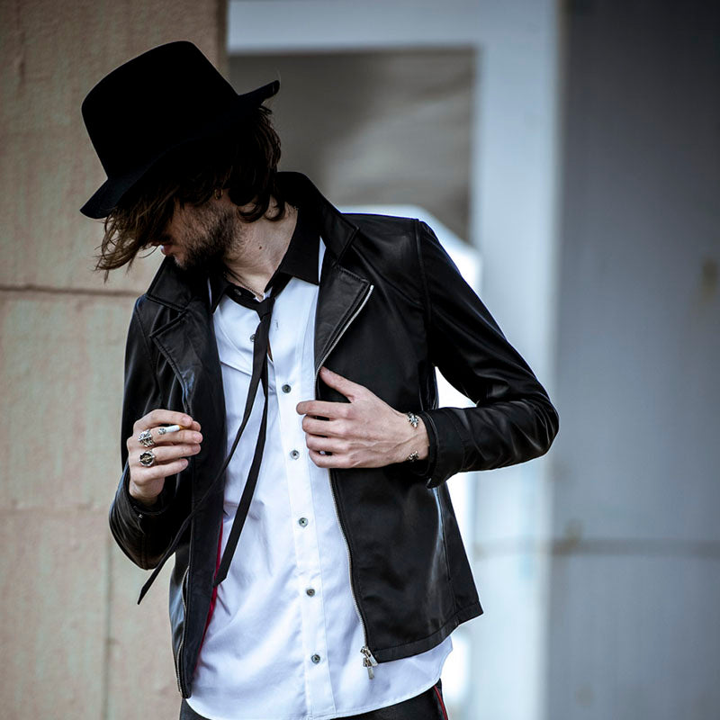 シープレザーWライダースJKT