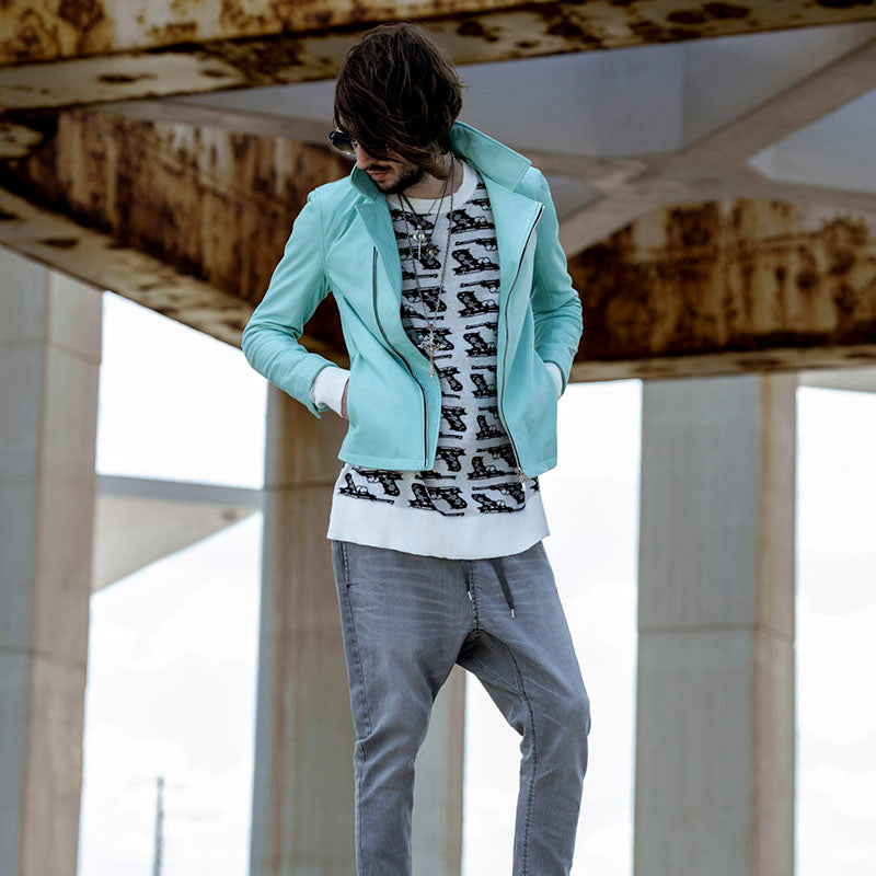 シープレザーWライダースJKT