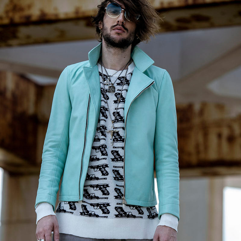 シープレザーWライダースJKT