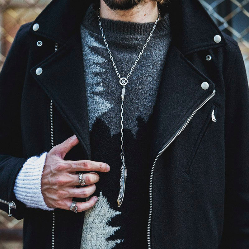 シルバービッグフェザーロザリオ