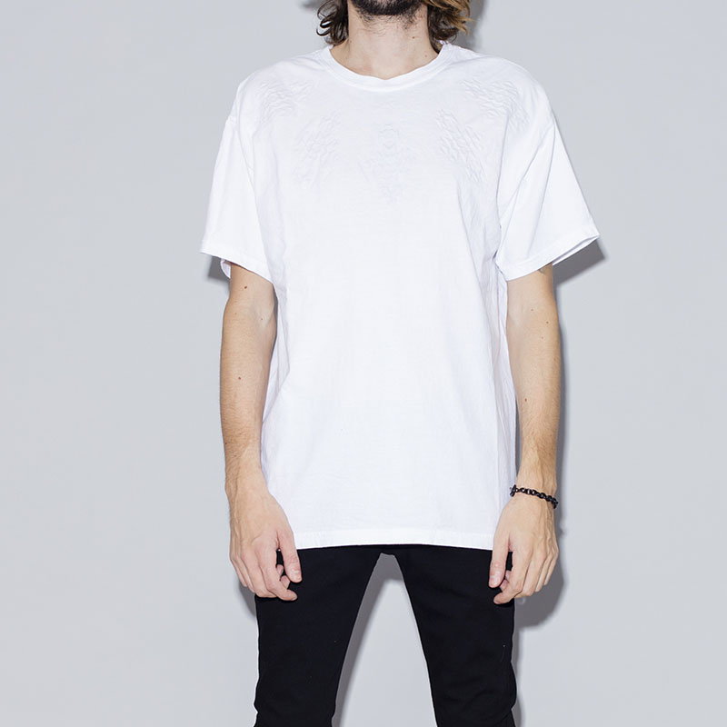 Embossed Native Print T-shirt