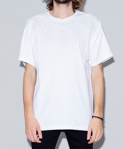 Embossed Native Print T-shirt
