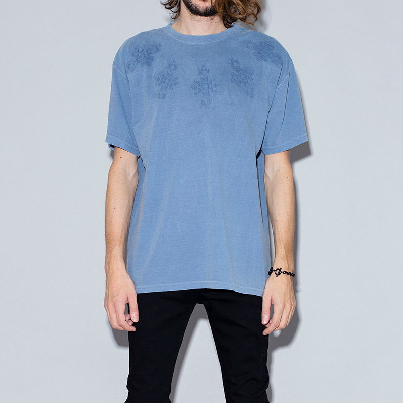 Embossed Native Print T-shirt