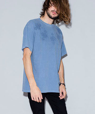 Embossed Native Print T-shirt