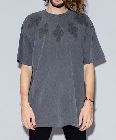 Embossed Native Print T-shirt